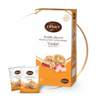 Hamdan Ma'amoul Koekjes Turkish Delight 20 x 20 Gram
