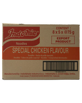 Indomie Doos Noedels Kip Speciaal smaak (40 x 75 Gram)