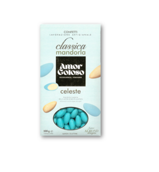 Confetti Dragees Mulabas Blauw 500 Gram