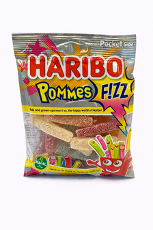 Haribo Frites Snoep Zuur 100 Gr (Halal)