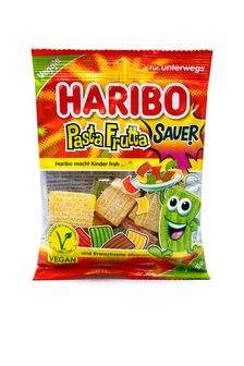 Haribo Zure Gekleurde Matten Snoep 85 Gr (Vegan)