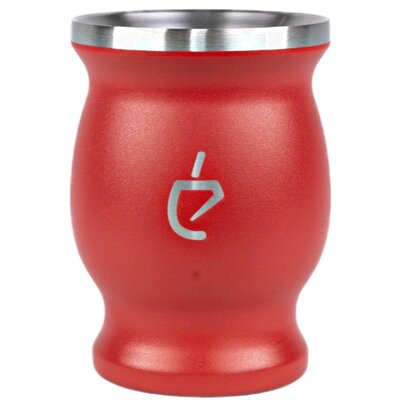 Mate Beker Hoogwaardig Geïsoleerd Rood 230 ML