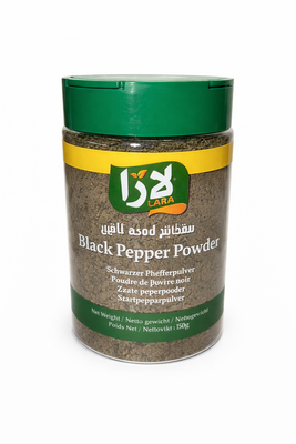 Lara Zwarte Peper Poeder Kruiden 150 Gram
