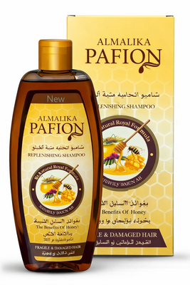 Al Malika Natuurlijke Shampoo pafion Honing 400 ML