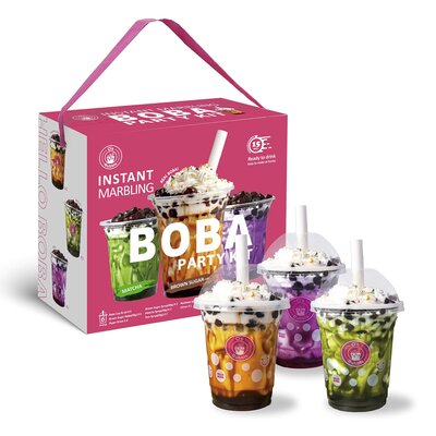 Boba Party Kit Tapioca Parels 5 recepten (1 doos)