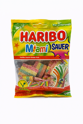 Haribo Zure Regenboog Matten Snoep 85 Gr (Vegan)