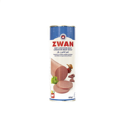 Zwan Ingeblikte Halal Rund 850 Gram